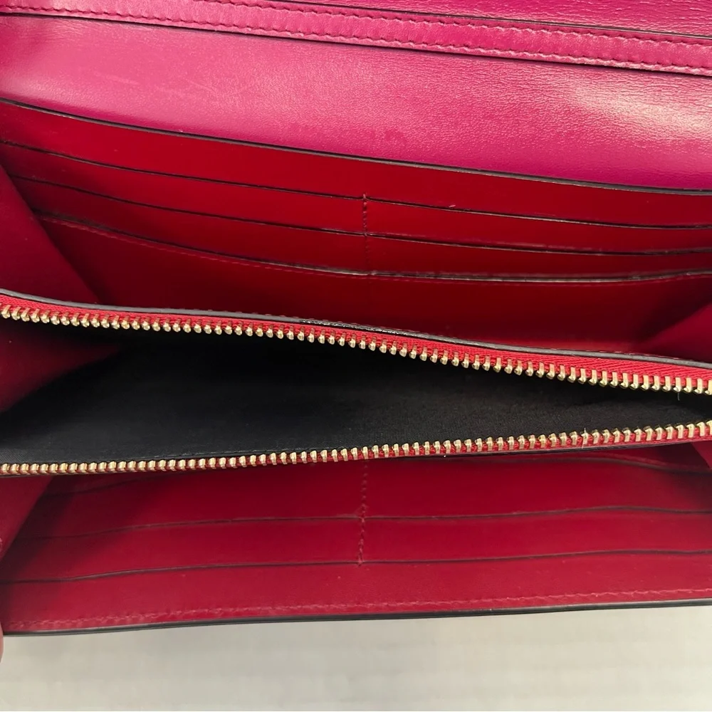 Bvlgari Serpenti Forever Wallet on Chain - Red - Picture 5 of 15